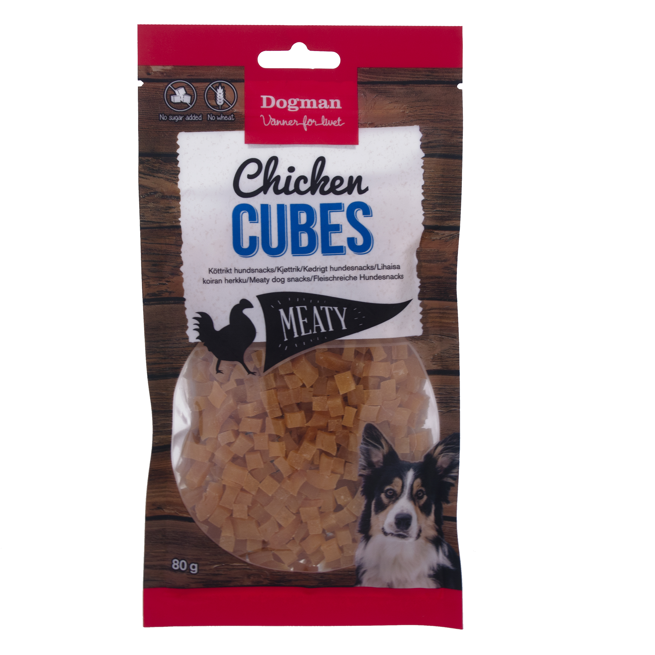 Dogman Chicken cubes 80g