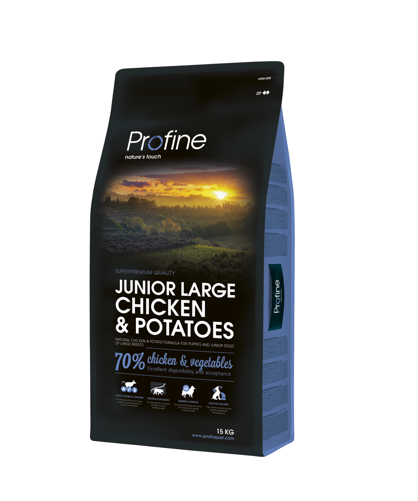 Profine Junior Large Chicken/Potato 15Kg