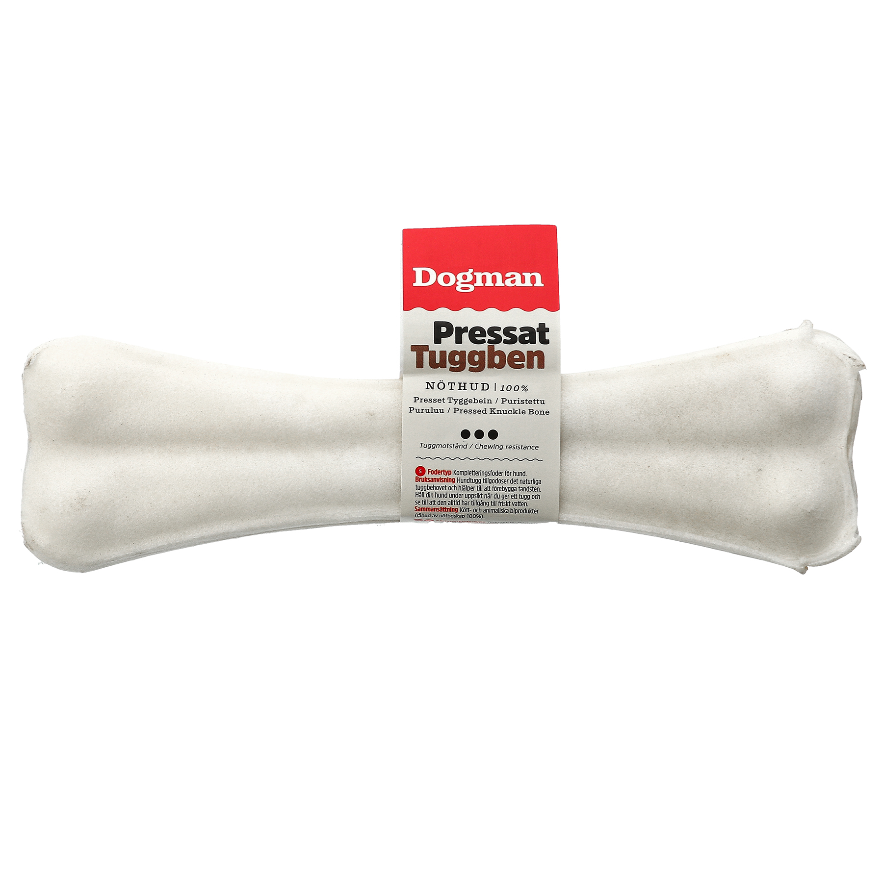 Dogman Tuggben Vit M 21,5cm