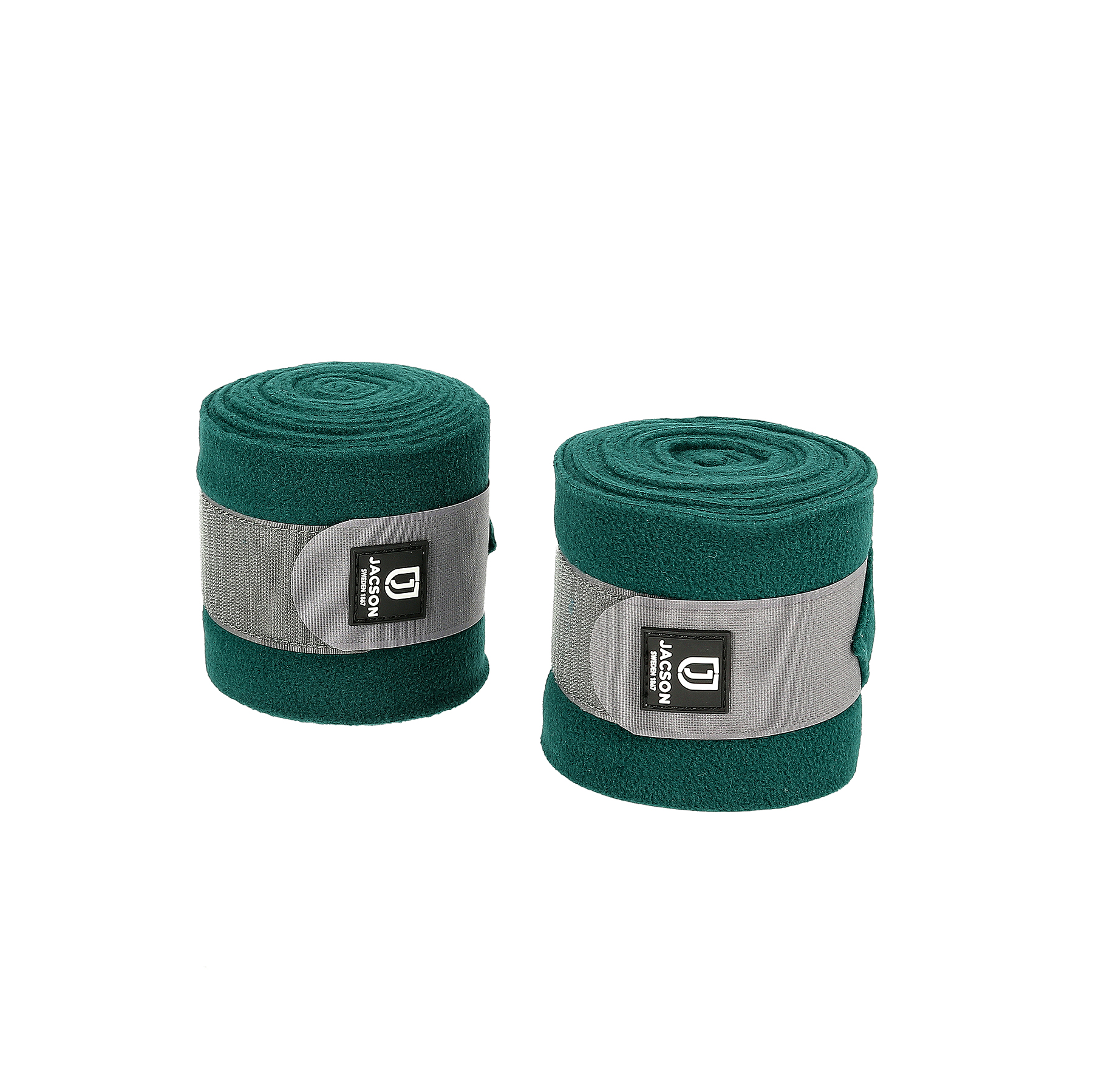 Jacson Karlskrona Fleecebandage Grön 3,5m