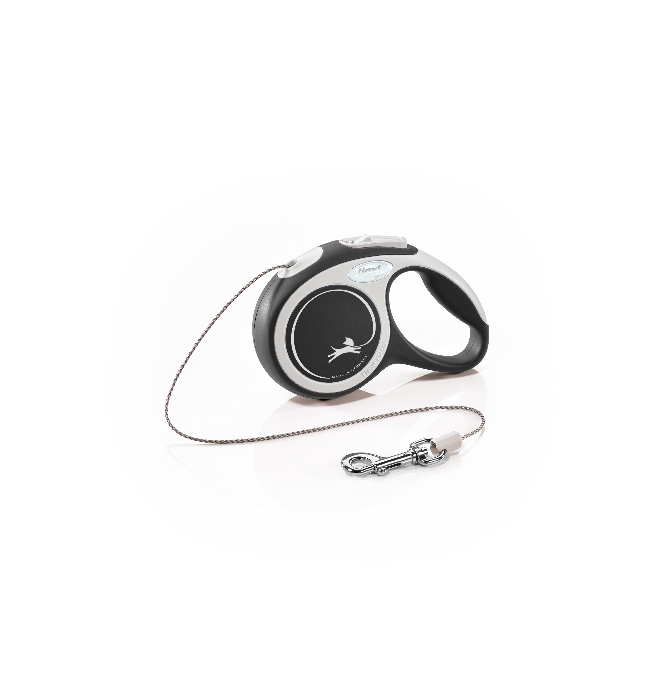 Flexi New Comfort Cord Svart XS 3m