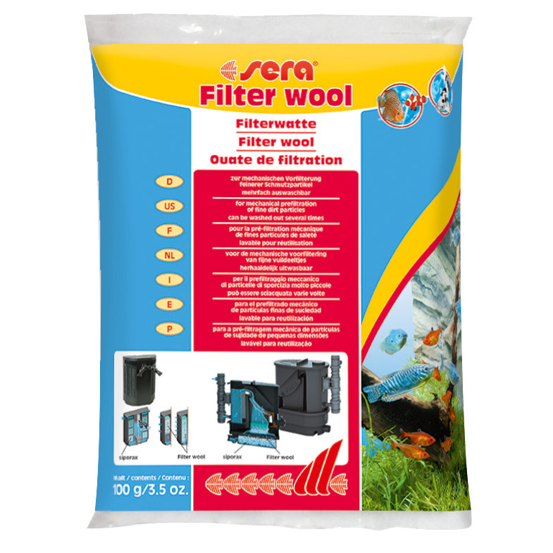 Sera Filtervadd Vit 100g
