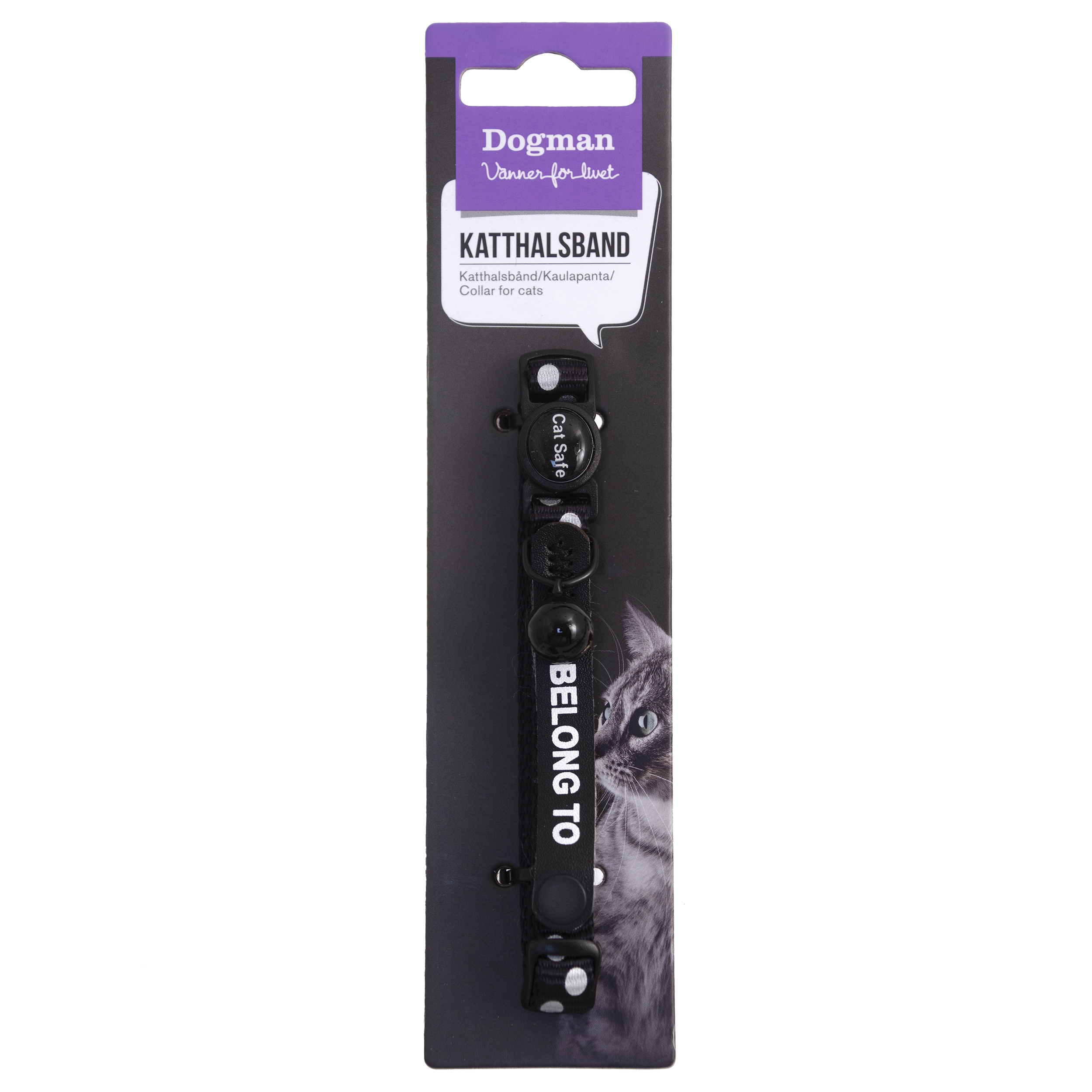 Dogman Halsband Doris Svart M