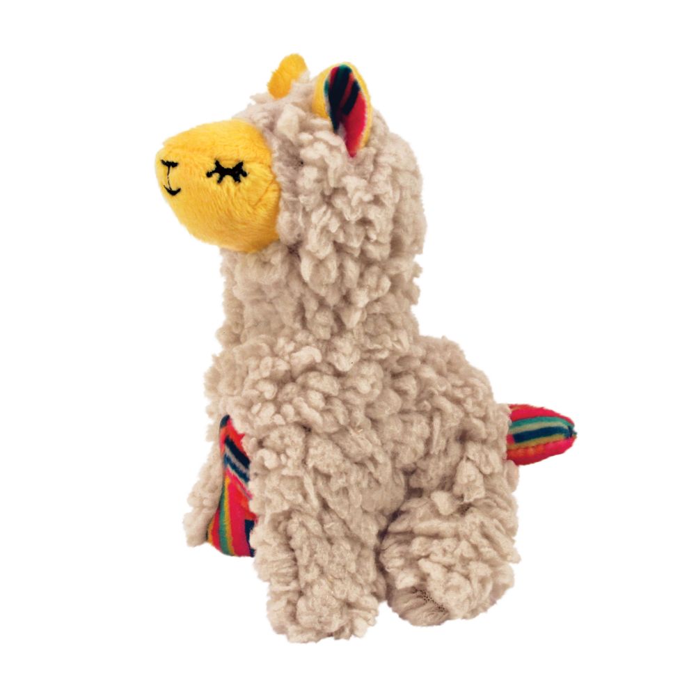 KONG Leksak Softies Buzzy LLama Beige 8cm