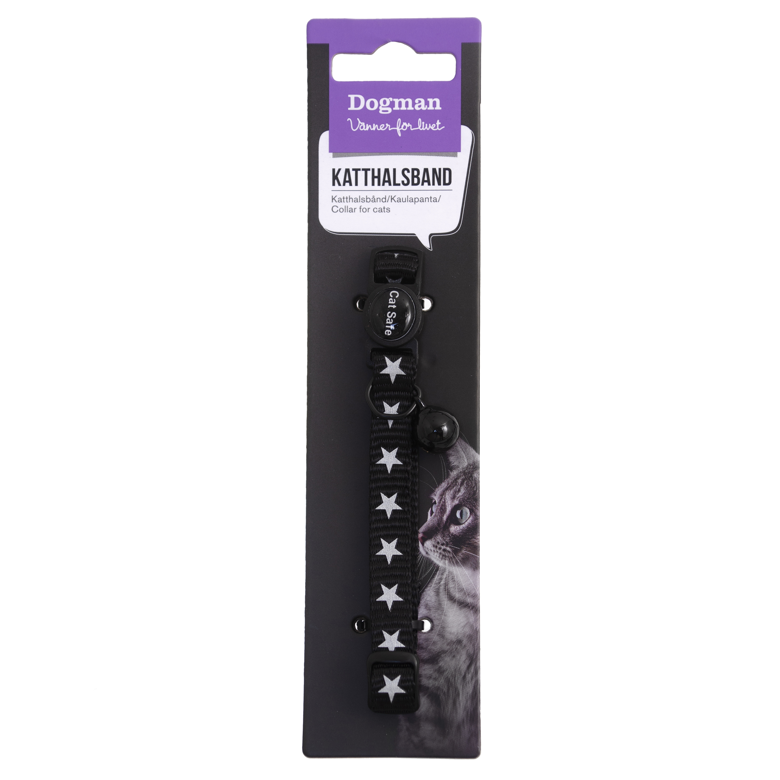 Dogman Halsband Simba Svart M