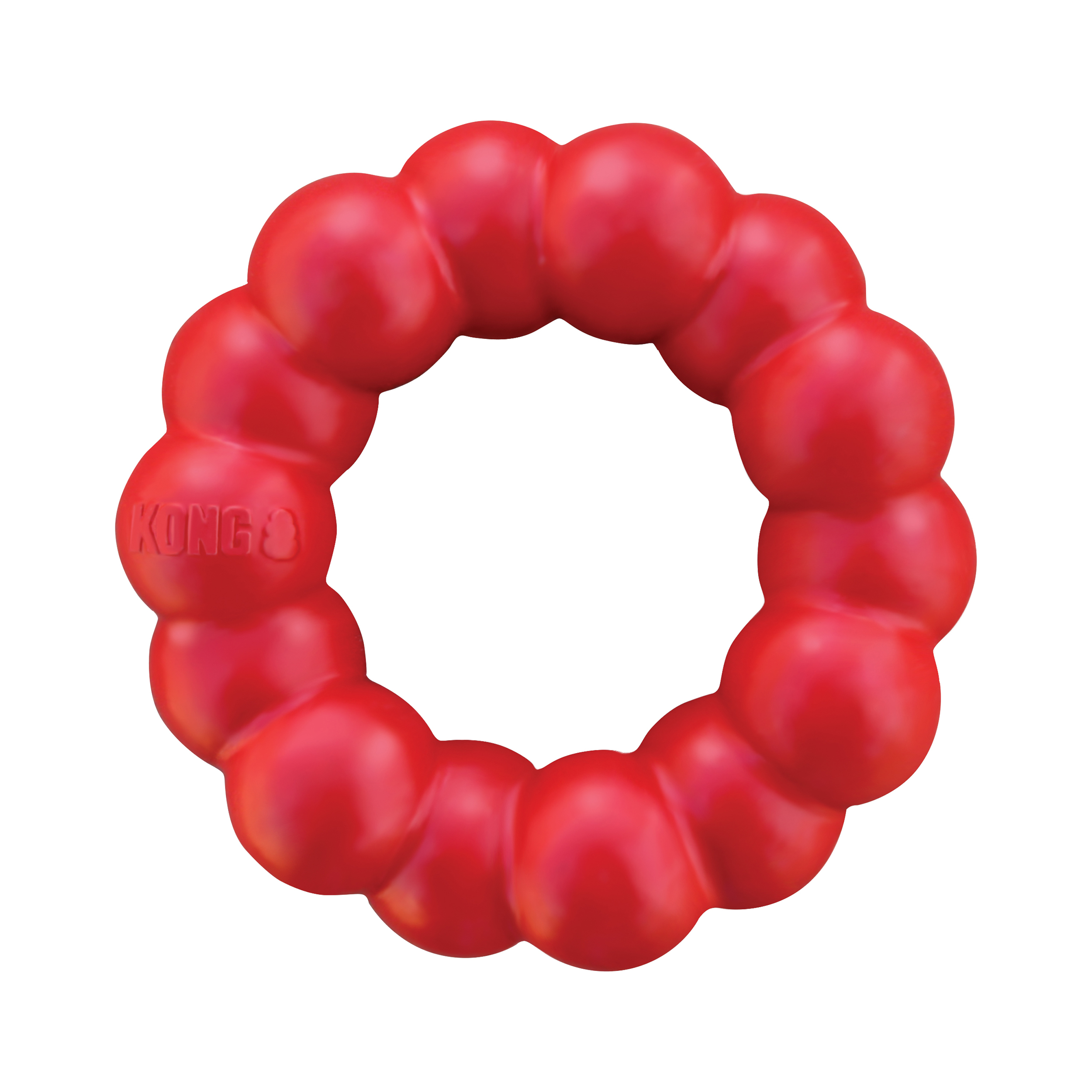 KONG Leksak Ring Classic Röd S/M 9cm