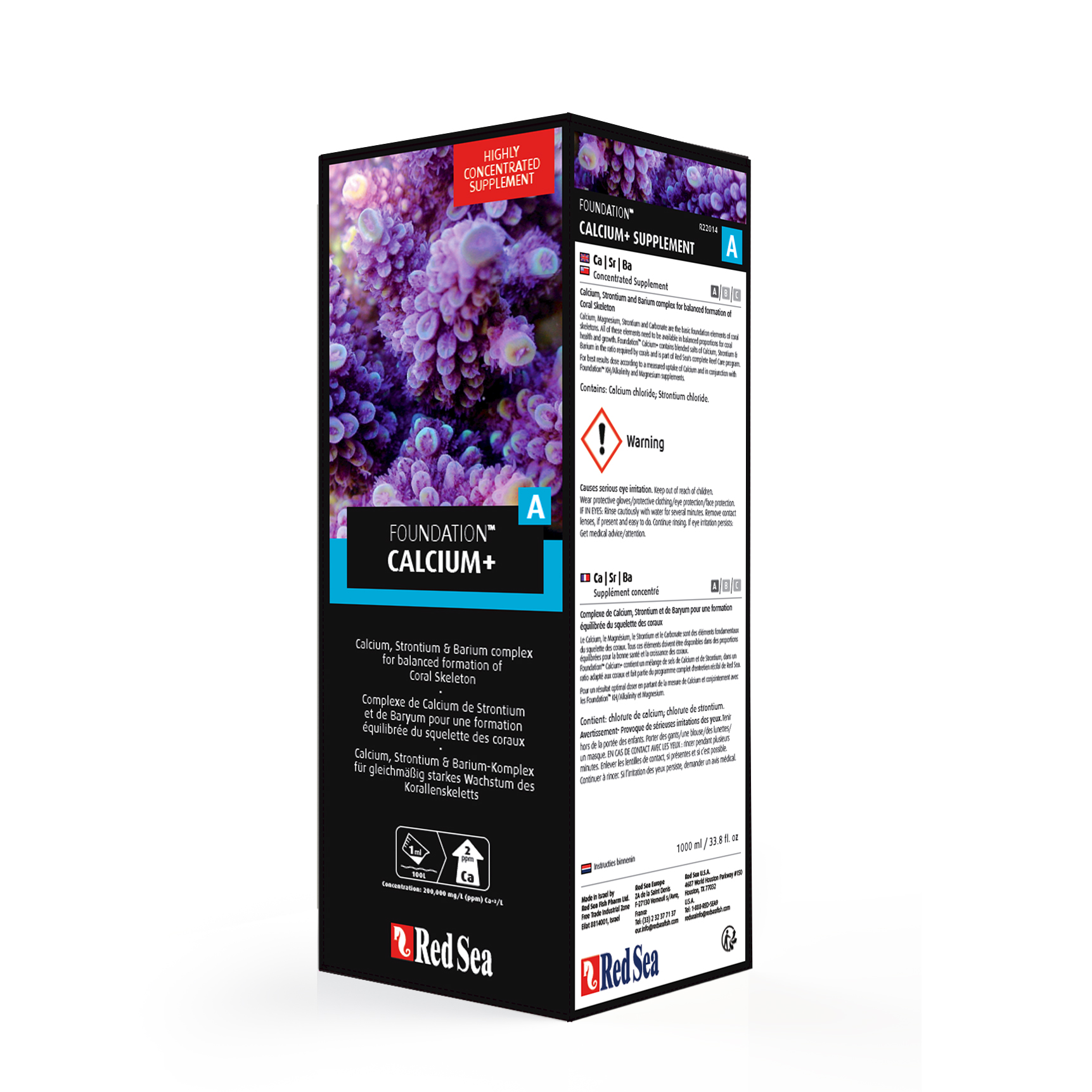 Red Sea Reef Foundation A Ca Sr 1000ml