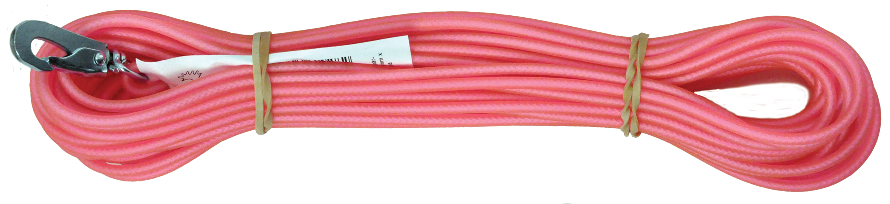 Alac Spårlina gummi Rosa 4mm 15m