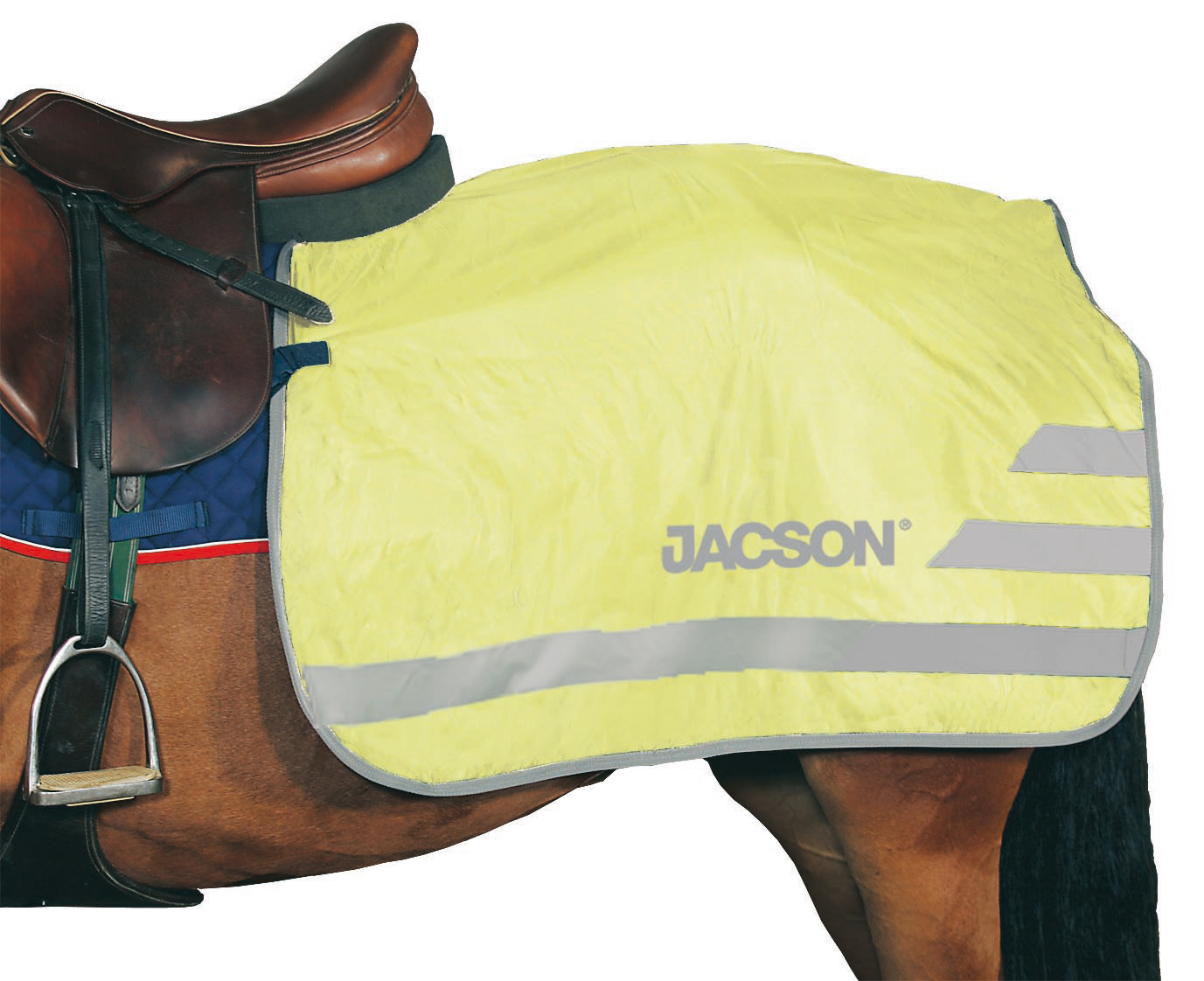 Jacson Reflex Ländtäcke Neon Gul S
