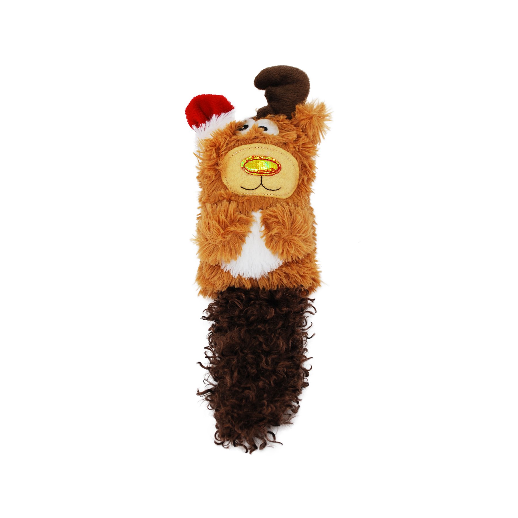 KONG Julleksak Kickeroo Reindeer Brun 25cm
