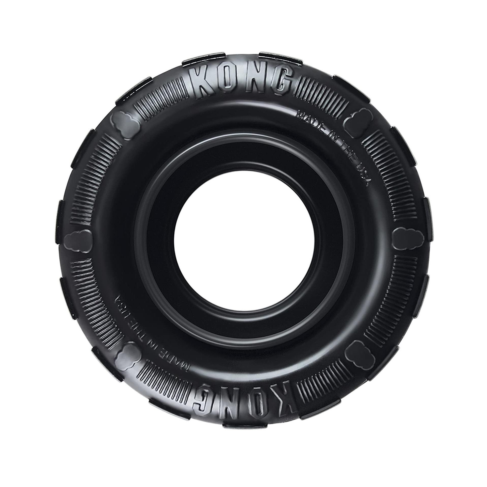 KONG Leksak Tyres Extreme Svart S 9cm