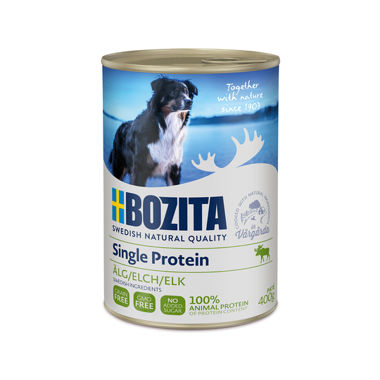 Bozita Paté med älg single protein 400g