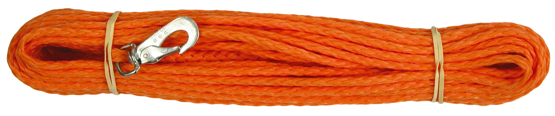 Alac Spårlina flätad Orange 8mm 15m