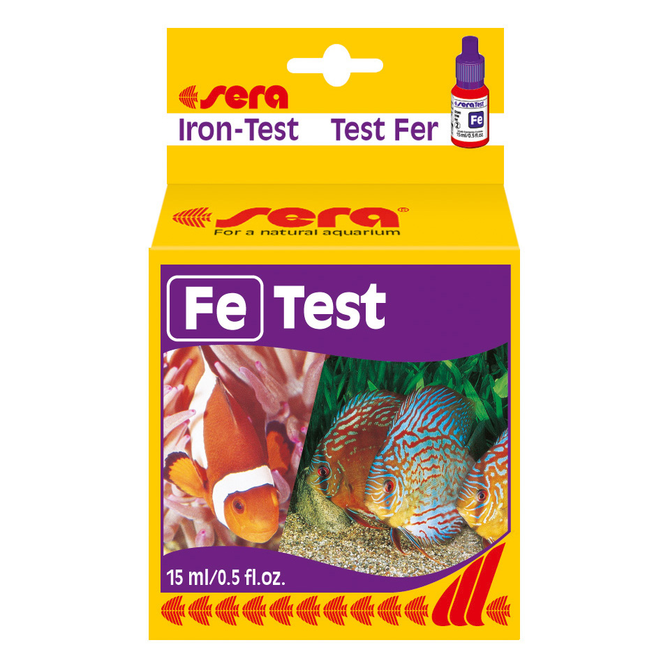 Sera Vattentest Järn FE 15ml