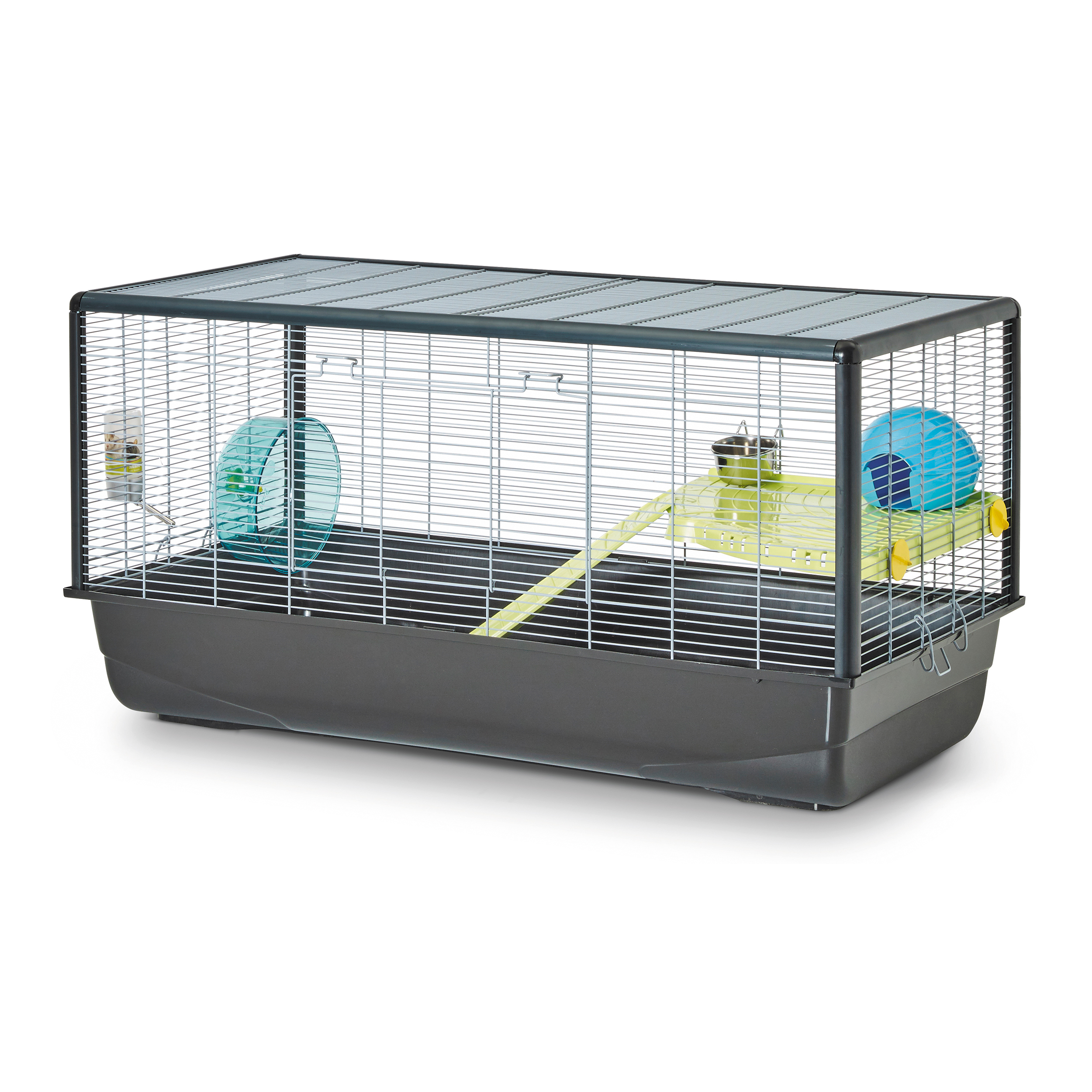 Savic Smådjursbur Hamster Plaza Grå XL 100cm