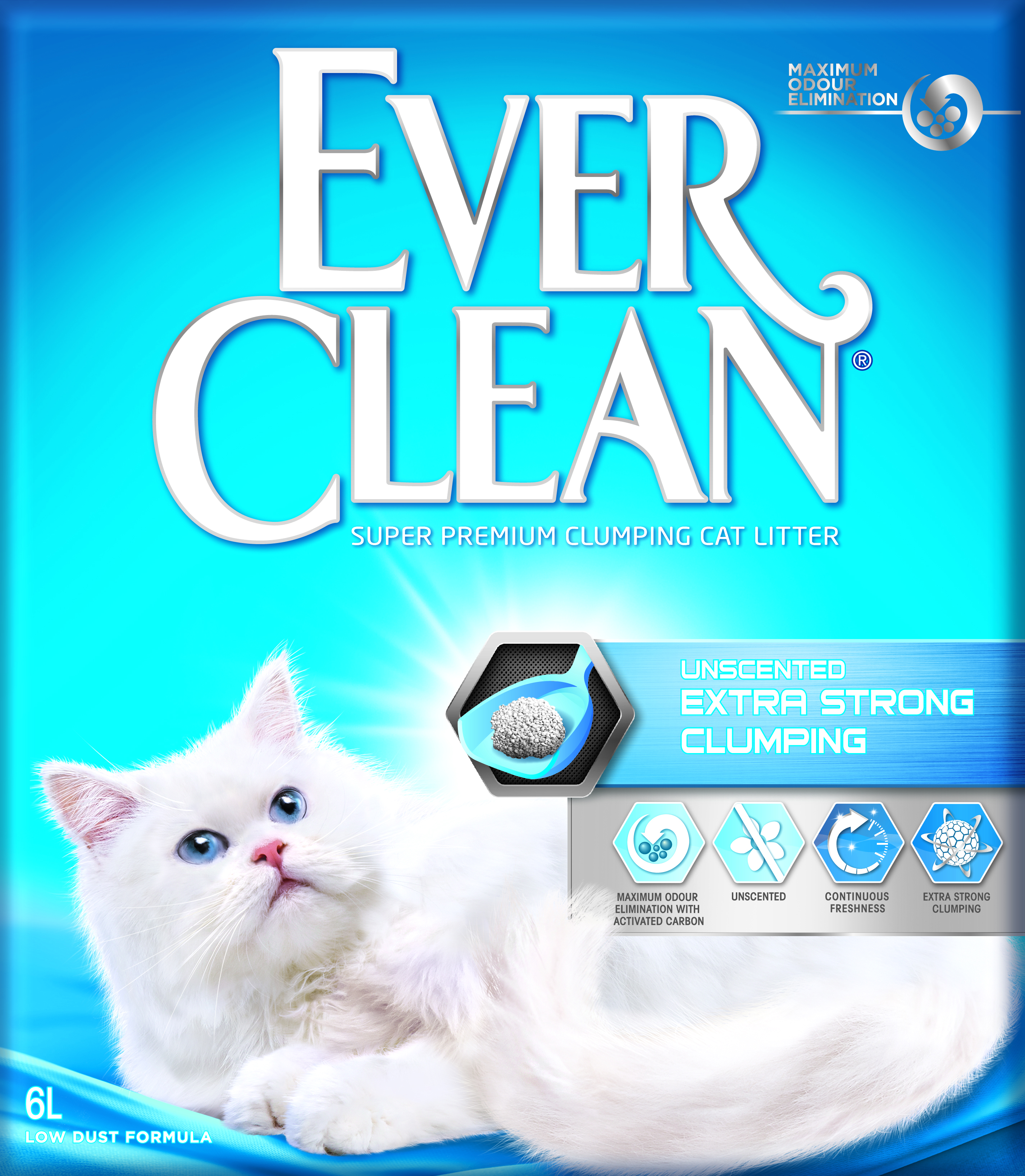 Ever Clean Extra Strong Unscented 6L