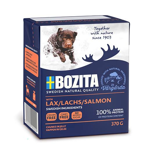 Bozita Bitar i gelé med lax 370g