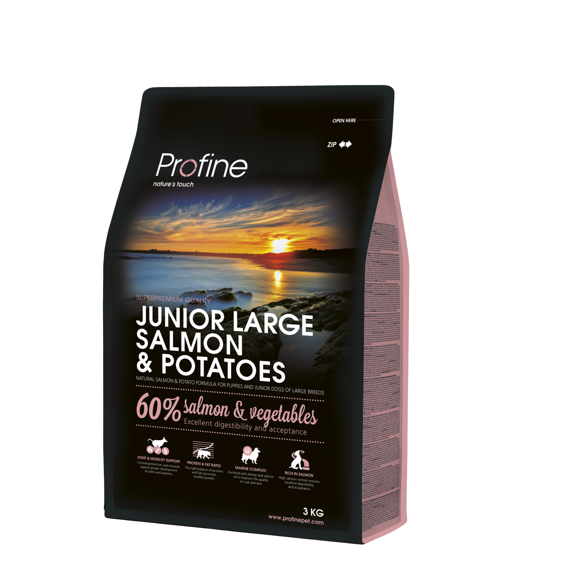 Profine Junior Large Salmon/Potato 3Kg
