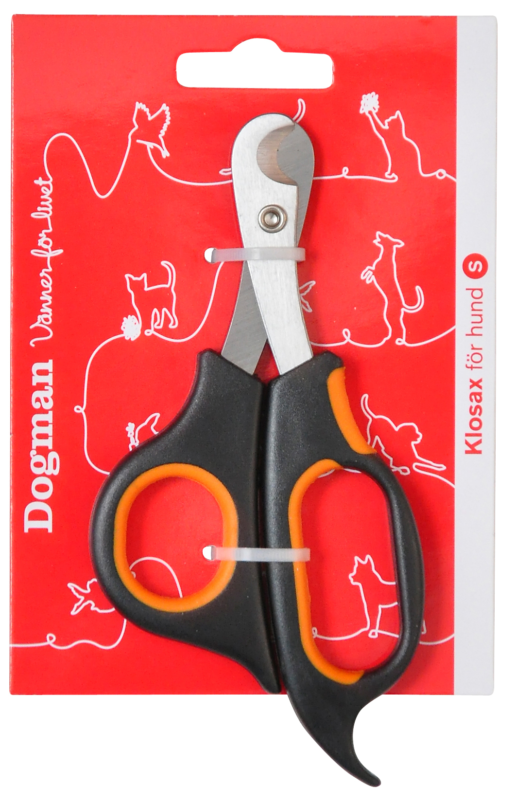 Dogman Klotång Svart S 14cm
