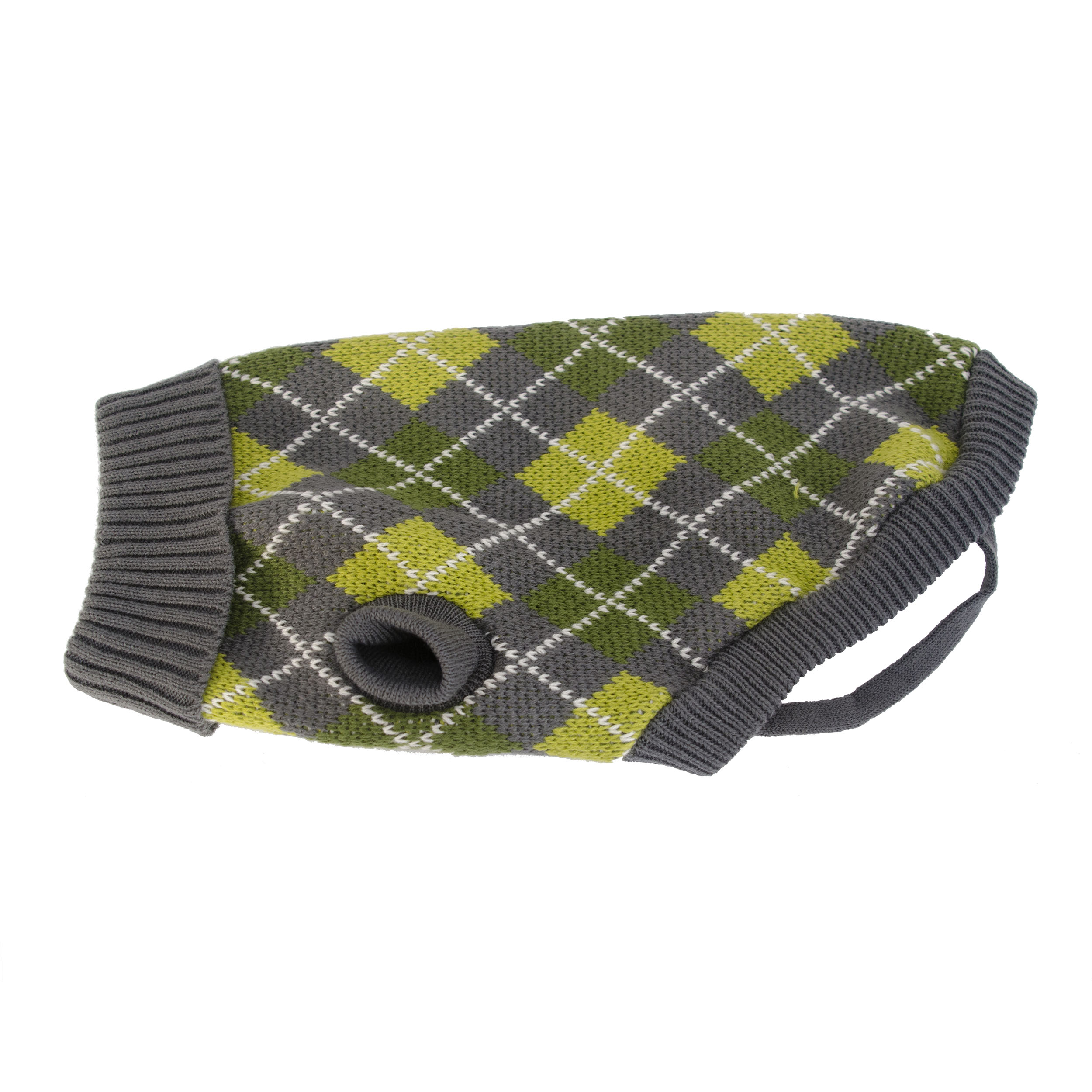 Dogman Stickad tröja Lizz Grön 55cm
