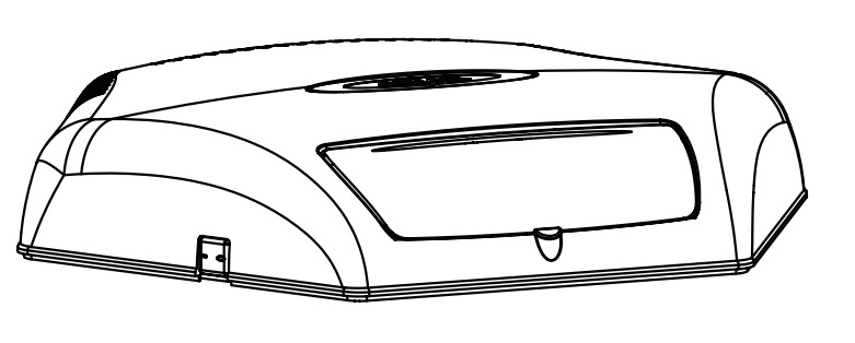 Aquael Reservramp Hexa 60 Svart 6W
