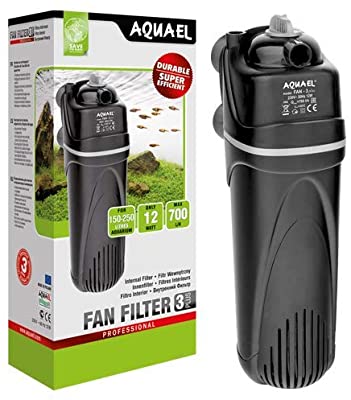 Aquael Innerfilter FAN Svart 3+ 700l/h