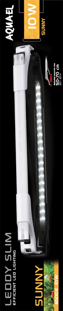 Aquael Lysrör LED Slim Sunny Vit 10W 6500K