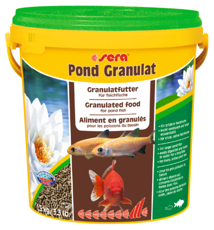 Sera Pond Granulat Nature pellets 10L
