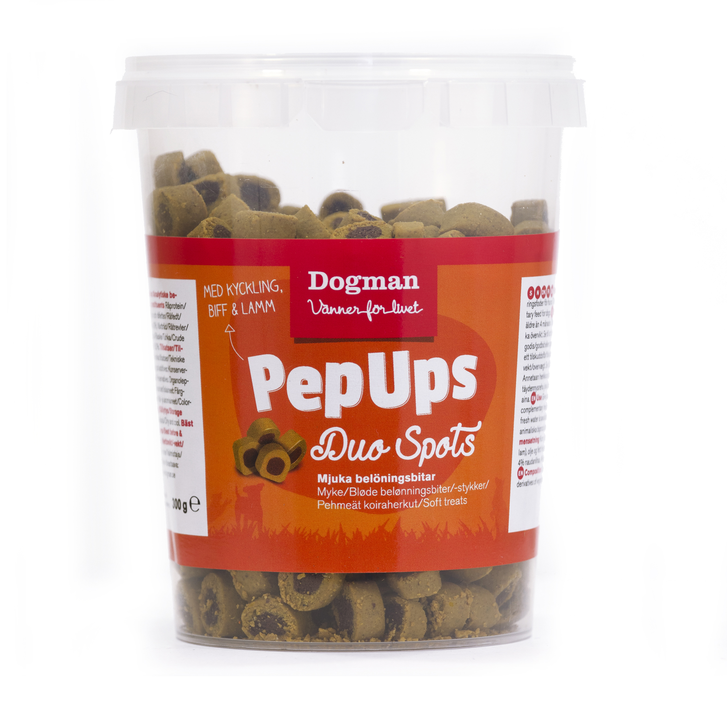 Dogman PepUps Duo Spots 3smak 300g