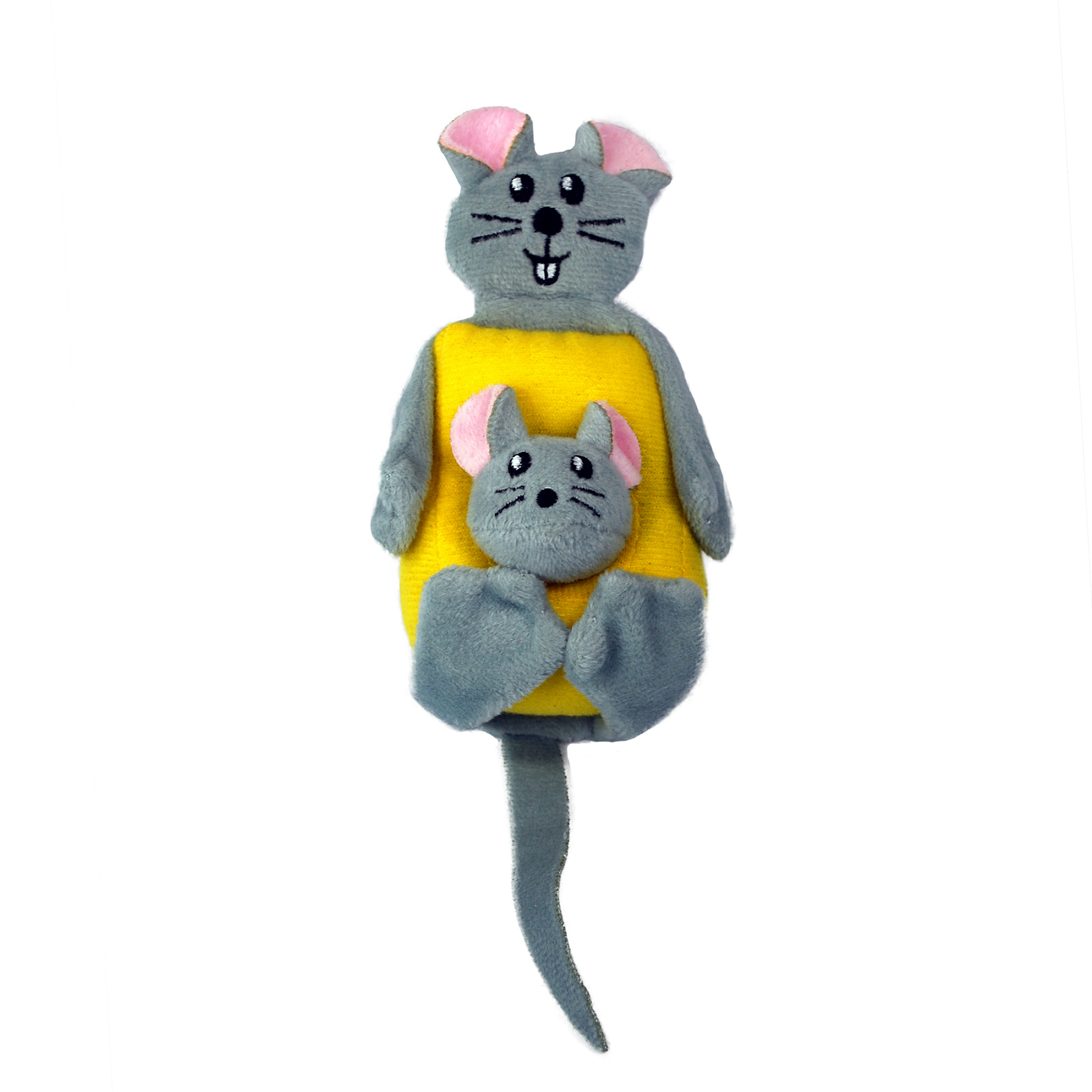KONG Leksak Pull-A-Partz Cheezy Flerfärgad 23cm