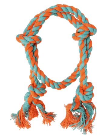 Dogman Leksak Rep-ring Flerfärgad M 30cm