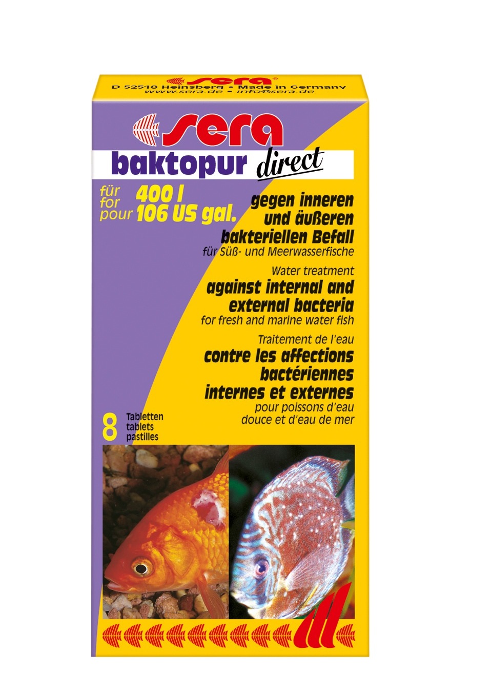Sera Baktopur direct tabletter S
