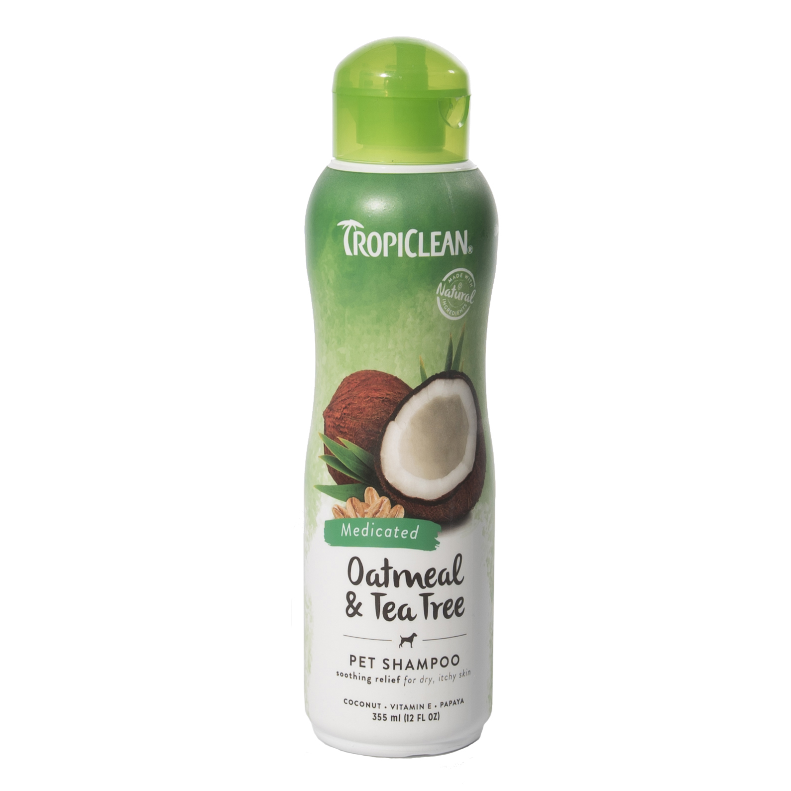 Tropiclean Schampo Oatmeal Tea Tree 355ml