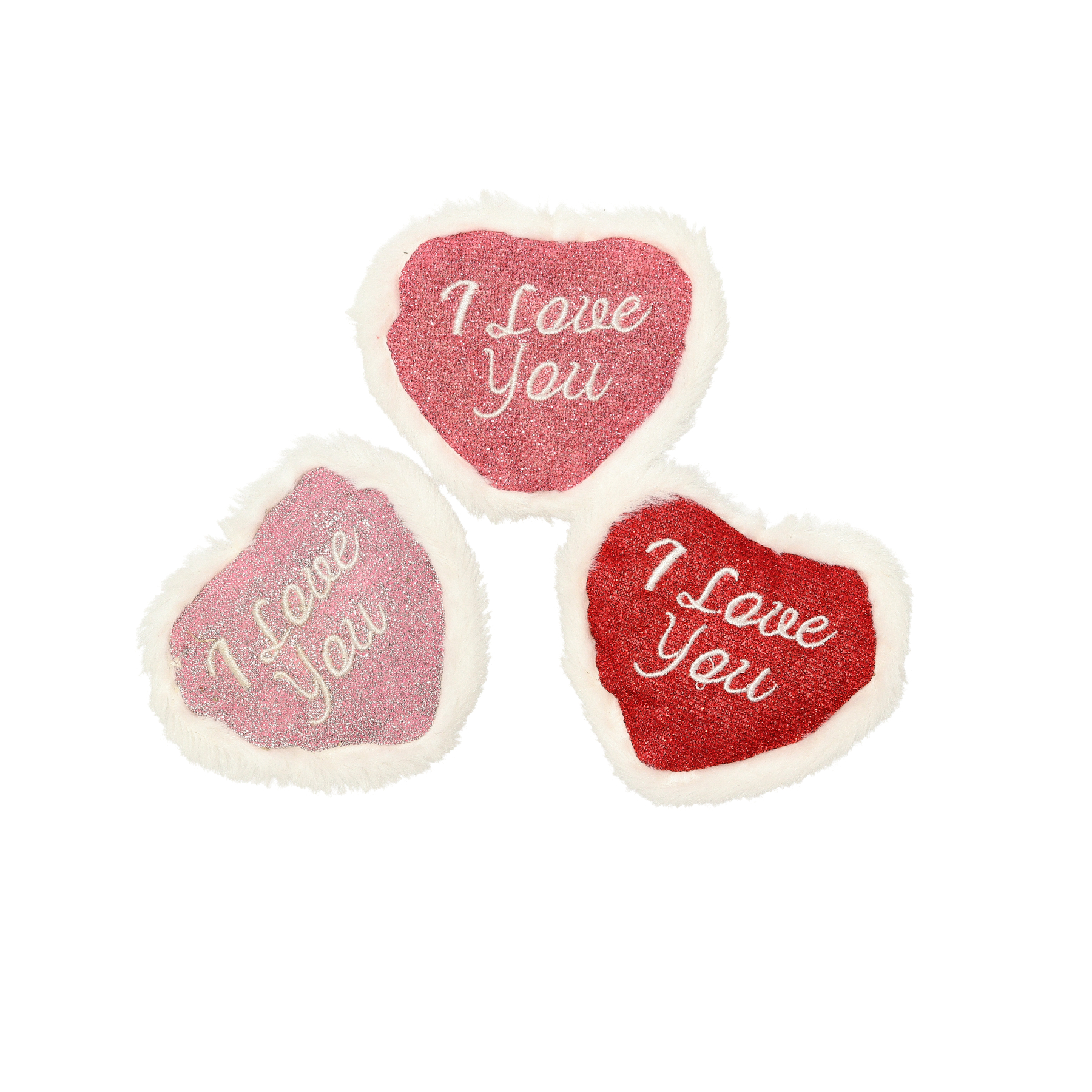 Dogman Leksak Hjärta Rosa 9cm