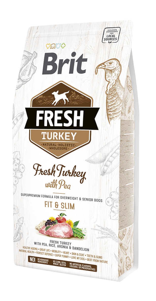 Brit Fresh Turkey o Pea Light Fit o Slim 12Kg