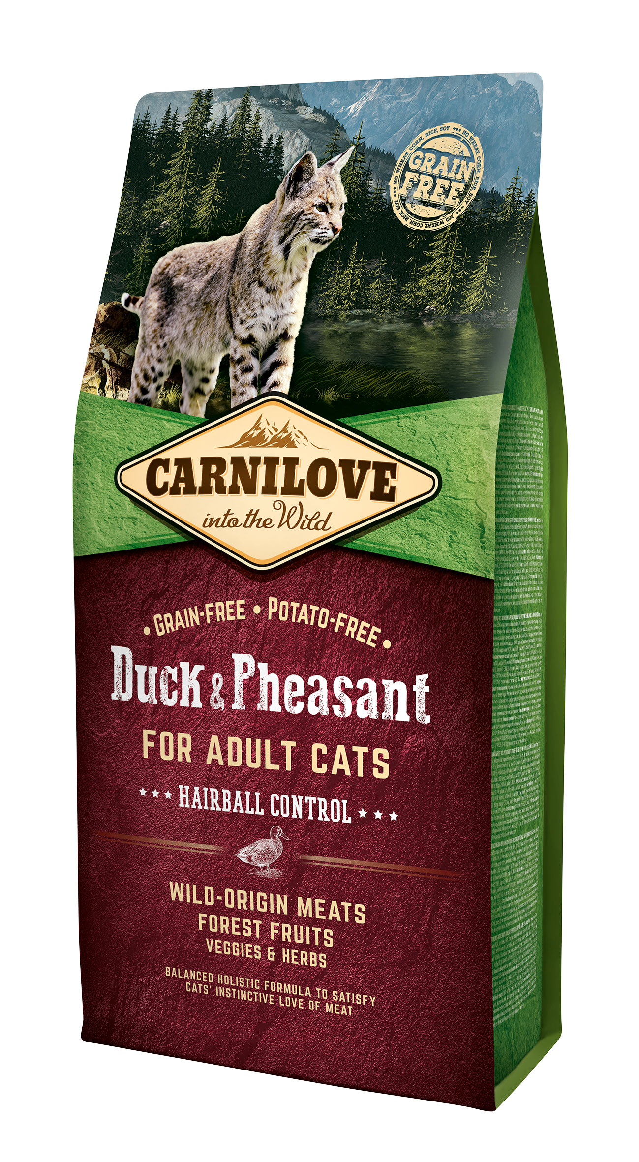 Carnilove Duck o Pheasant Hairball 6kg