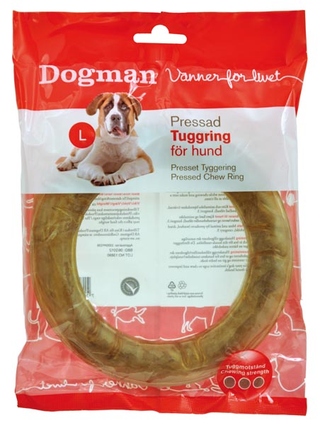 Dogman Tuggring Brun L 15cm
