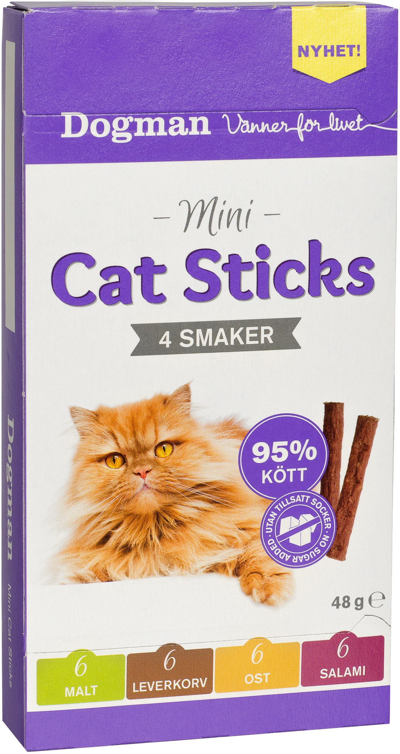 Dogman Cat sticks mini 48g
