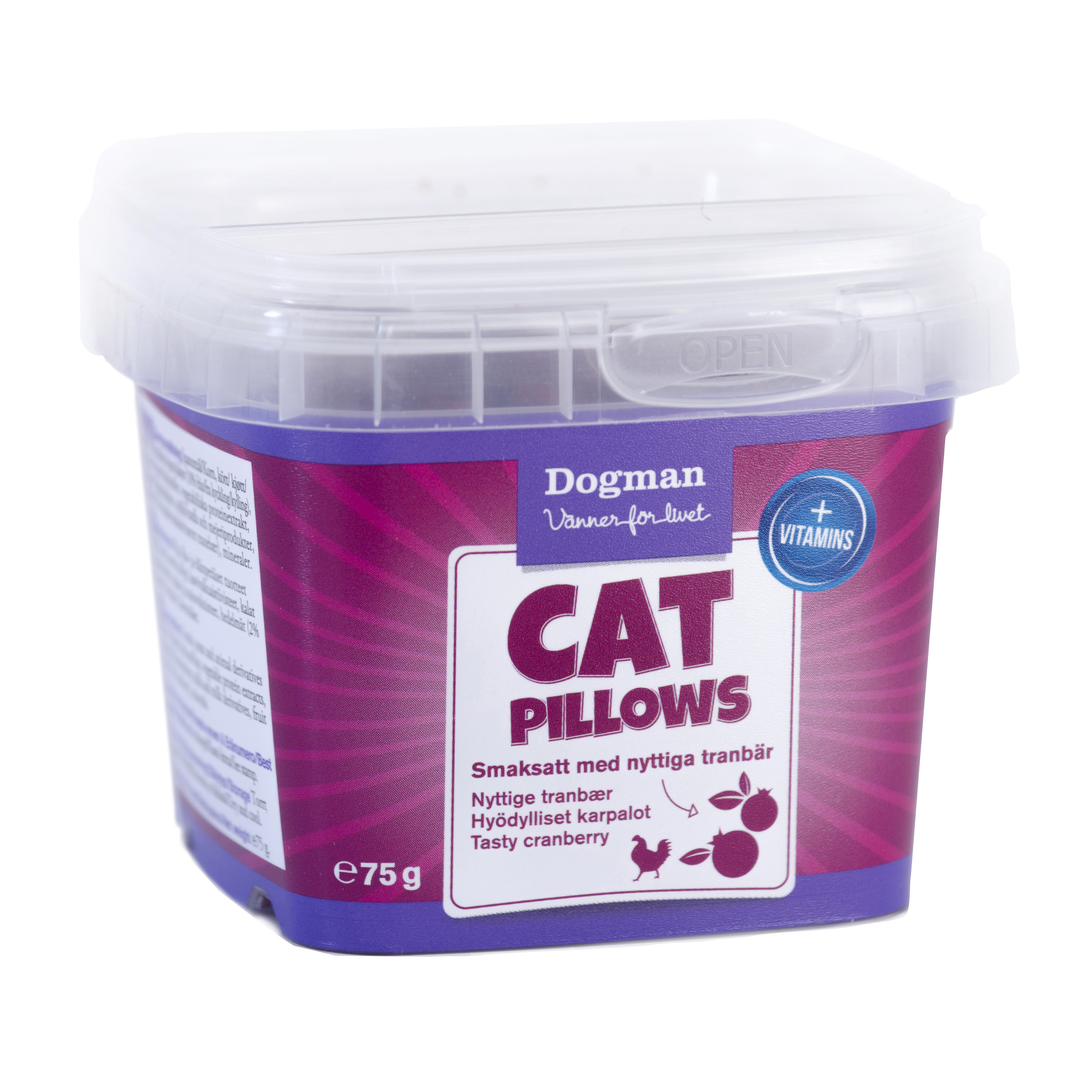 Dogman Pillows kyckling tranbär 75g