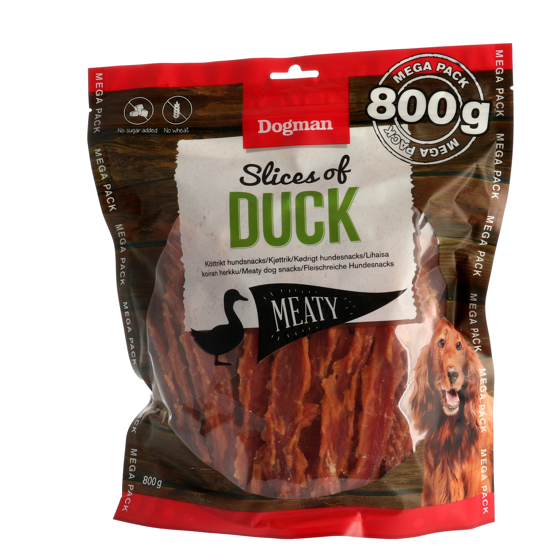 Dogman Slices of duck 800g