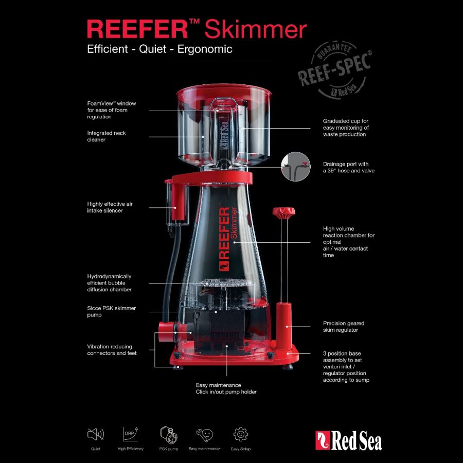 Red Sea Extern Skummare Reefer Skimmer 500l/h