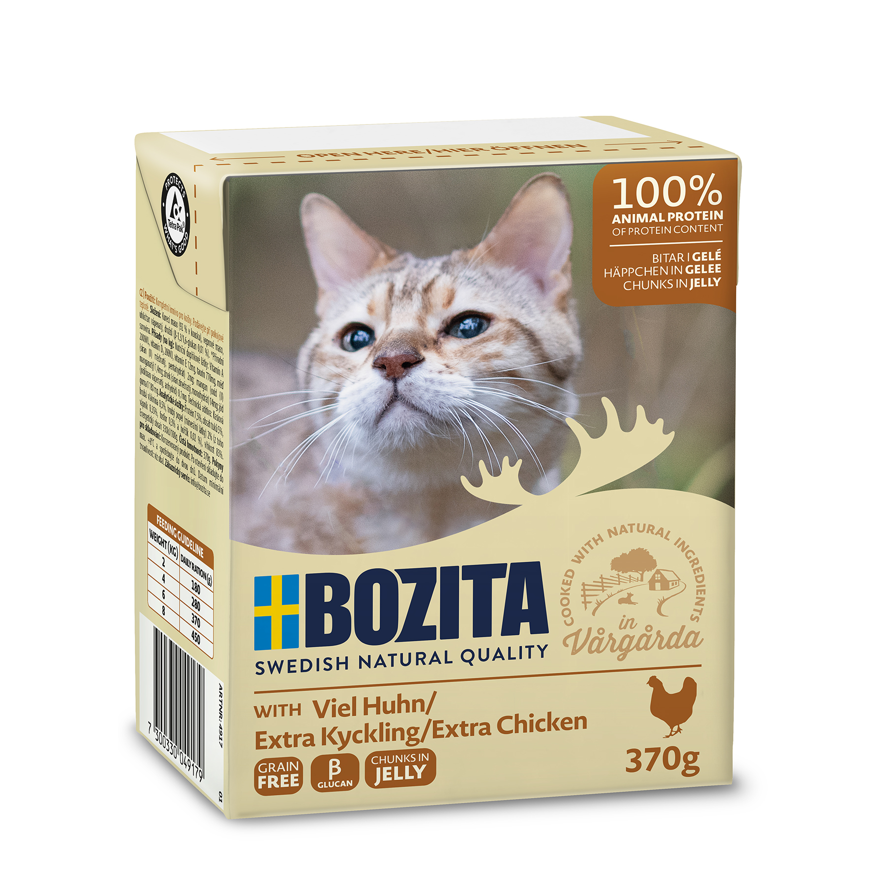 Bozita Bitar i gelé rik på kyckling 370g
