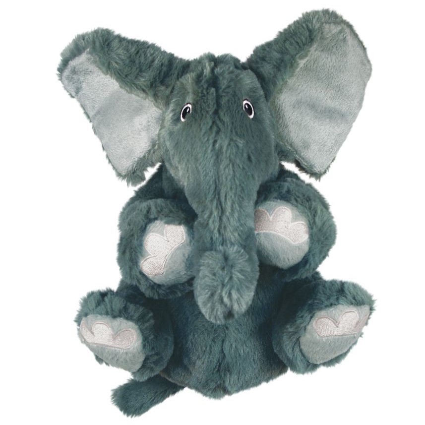 KONG Leksak Comfort Kiddos Elephant Grå XS 15cm