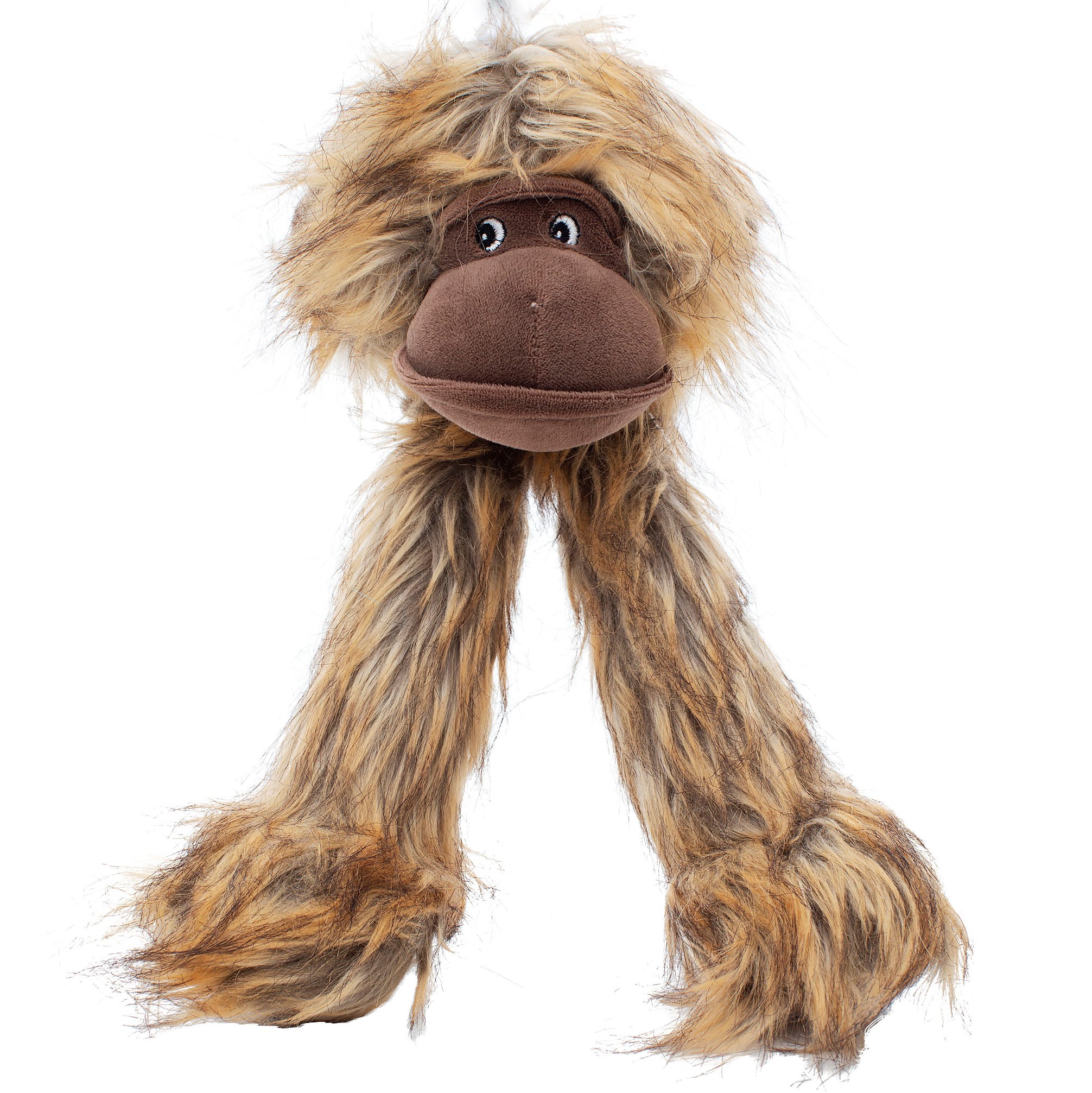 Dogman Leksak BigHead Apa Brun L 30cm