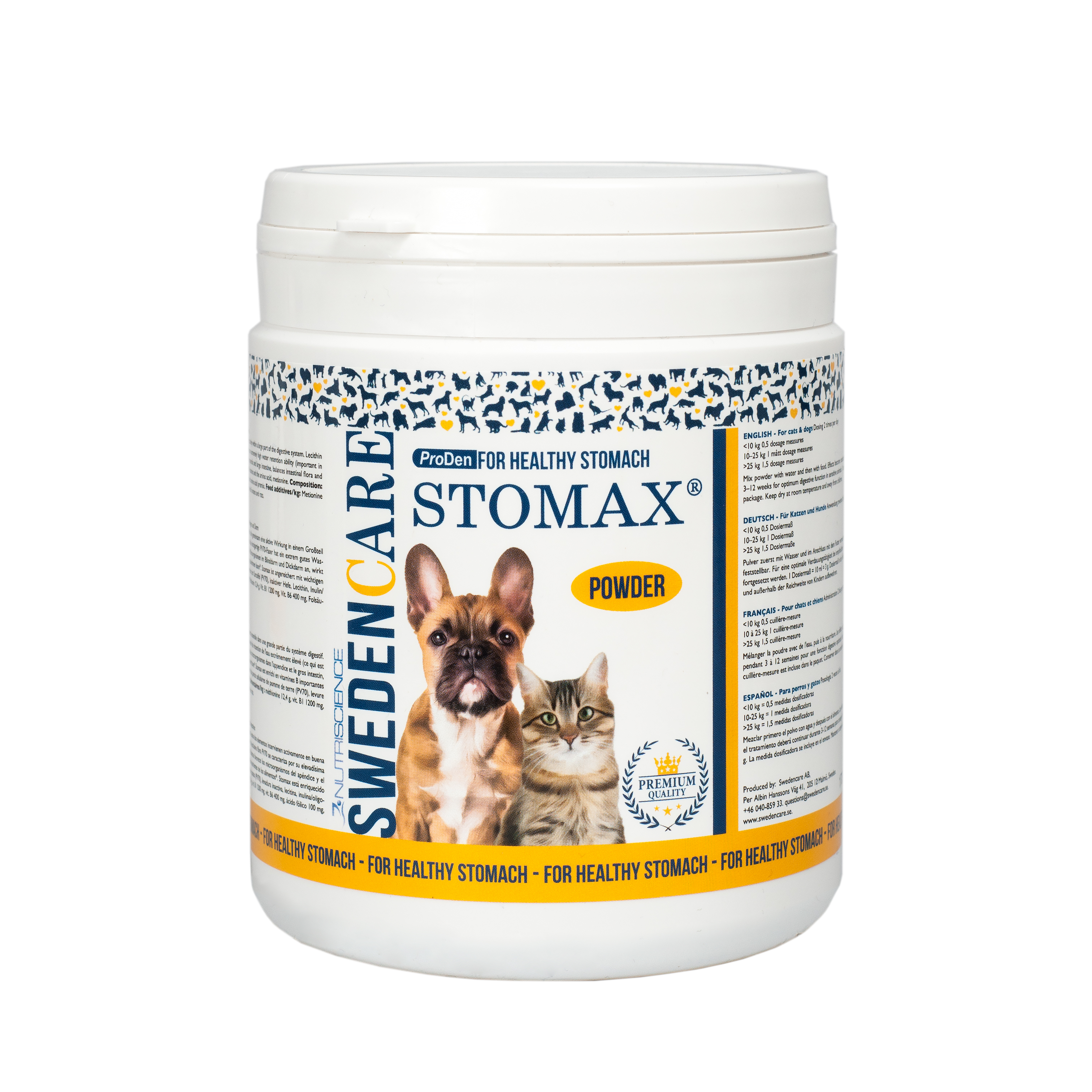 Swedencare Prebiotika Stomax Pulver 200g