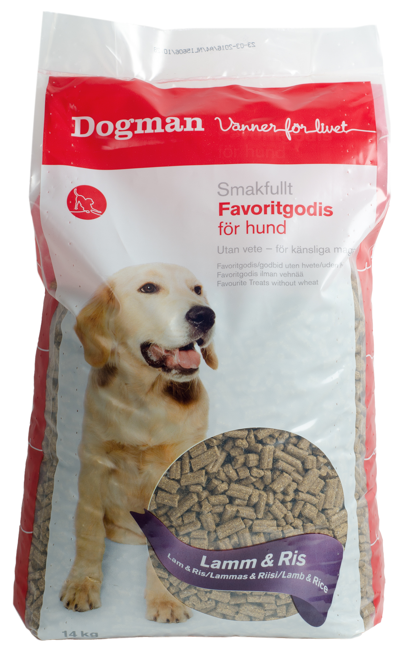 Dogman Favoritgodis lamm och ris 14kg