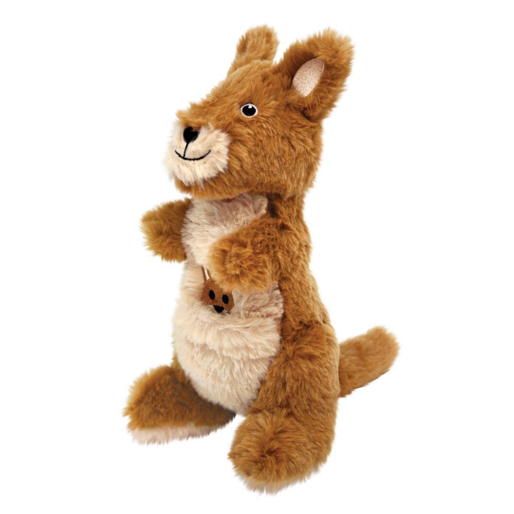 KONG Leksak Shakers Kangaroo Brun M 25,5cm