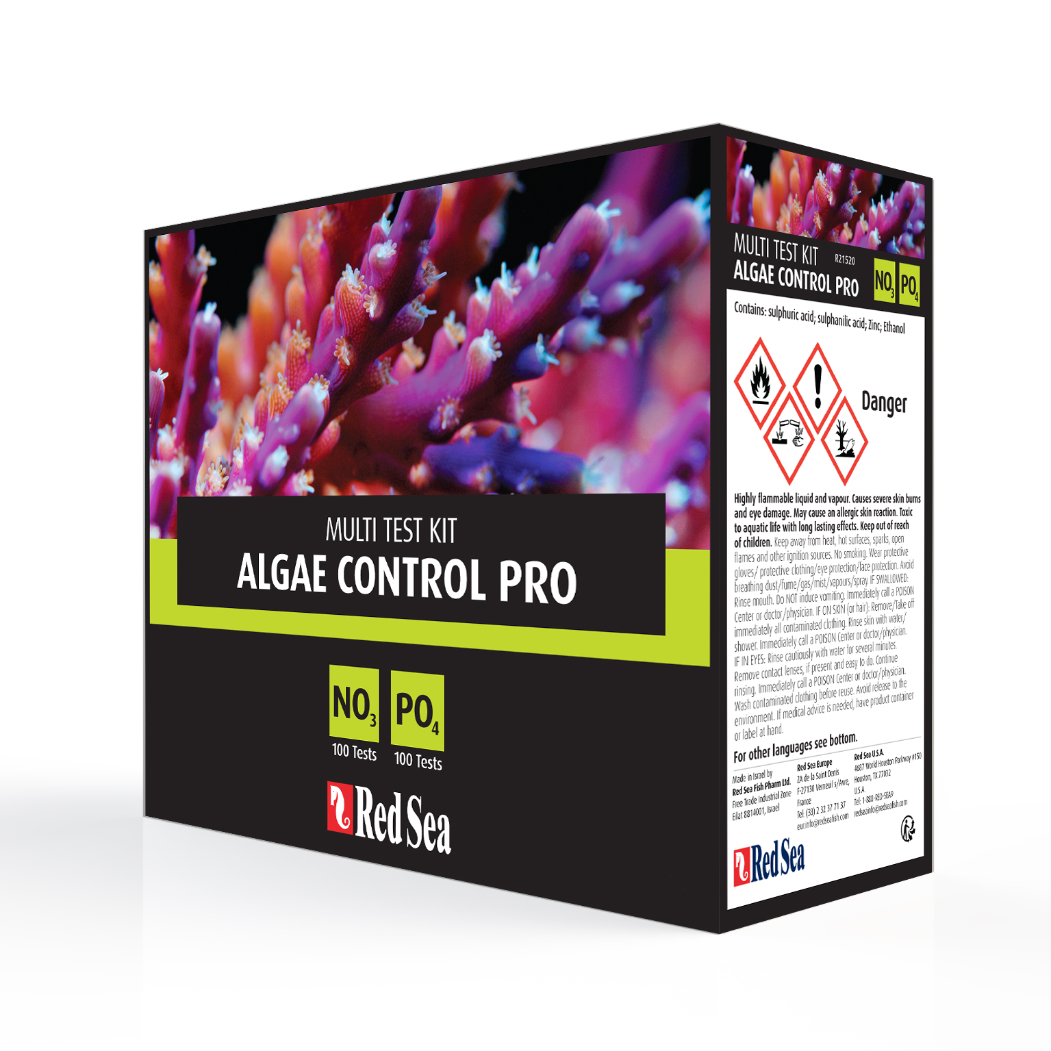 Red Sea Algae Control Pro MultiTestKit
