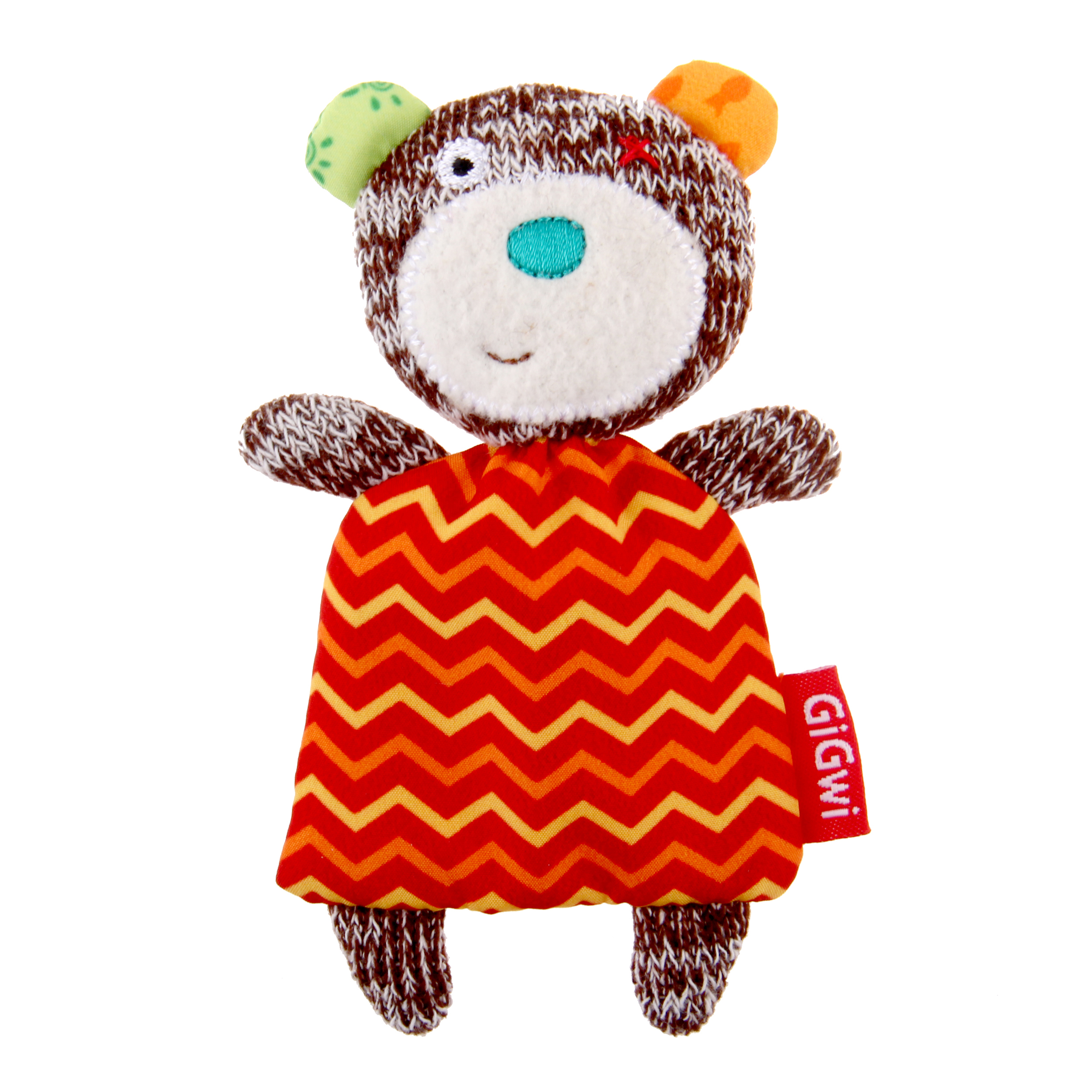 GiGwi Leksak Bear Röd 10cm