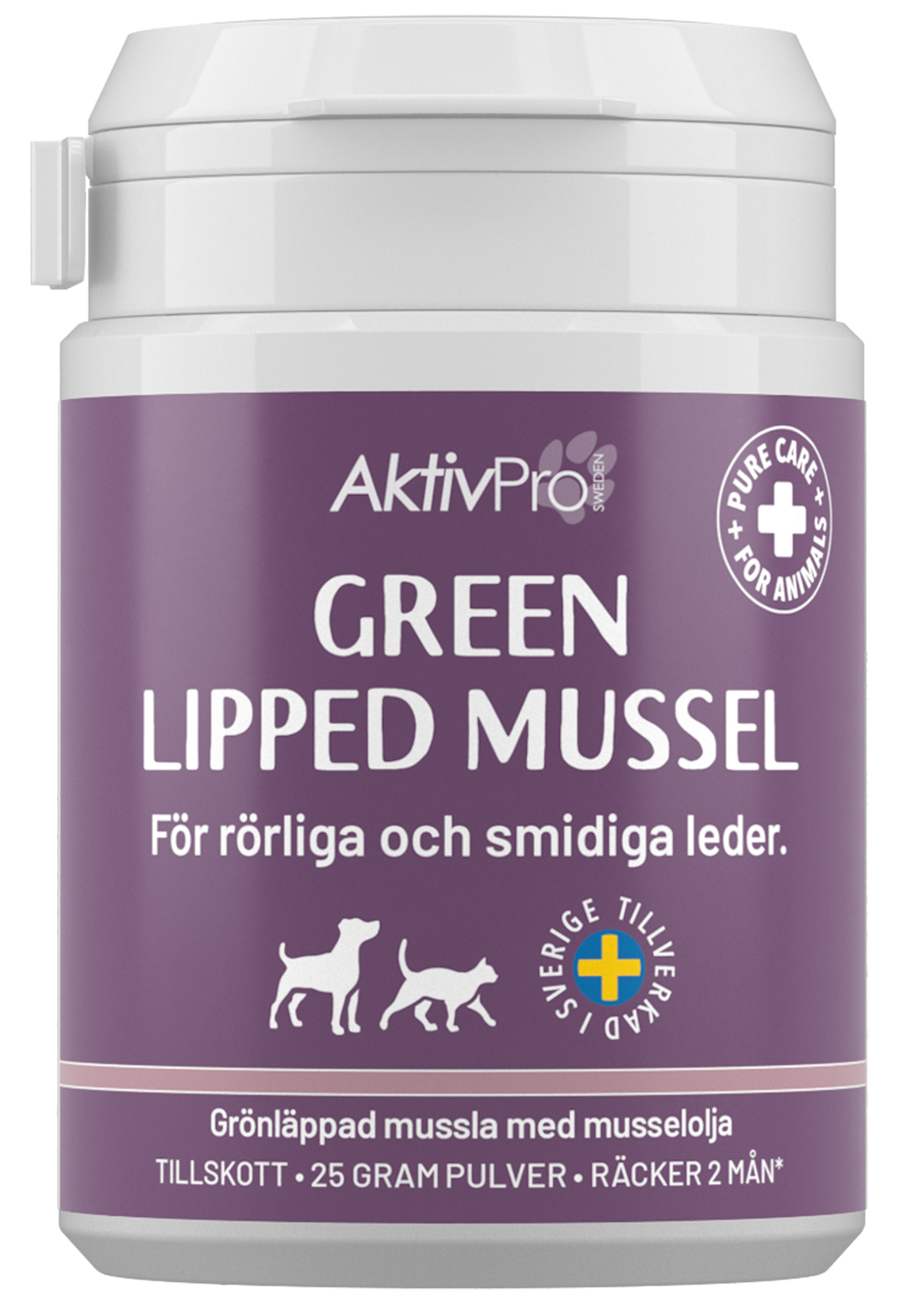 AktivSvea Greenlipped mussel 25g